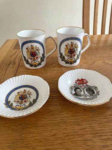 Commemorative china mugs - china,